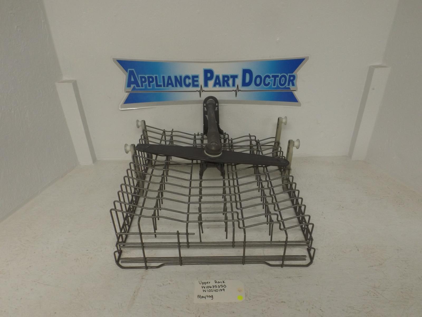 Maytag Dishwasher W10635350 W10240139 Upper Rack (Used) Maytag Dishwasher W10635350 W10240139 Upper Rack (Used)